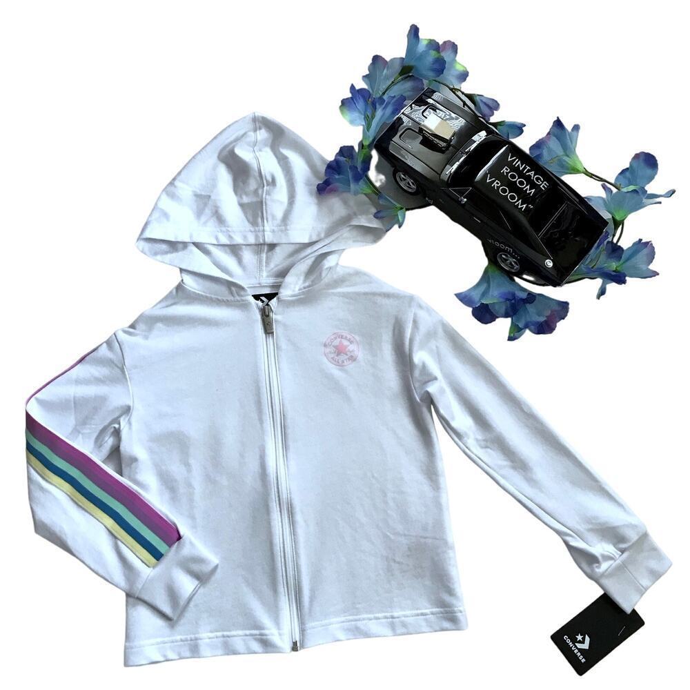 Converse NWT Full Zip Hoodie Top Girls Various